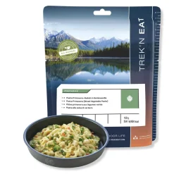 Pâtes primavera aux légumes variés - TREK'N EAT