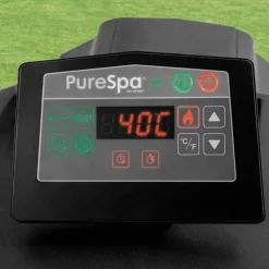 PURE SPA INTEX CARBONE 4P octogonal - Bulles. jets. écostérilisateur