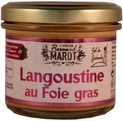 RILLETTE LANGOUSTINES FOIE GRAS 100G