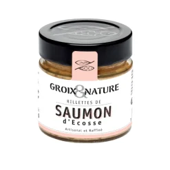 RILLETTES SAUMON D ECOSSE 100g GROIX GROIX ET NATURE