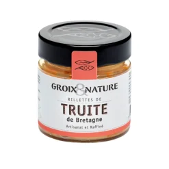 RILLETTES TRUITE BRETAGNE 100g GROIX GROIX ET NATURE