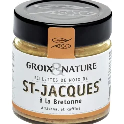 RILLETTES NOIX ST JACQUES 100g GROIX ET NATURE