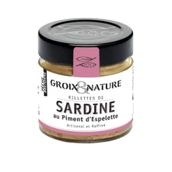 RILLETTES SARDINE PIMENT ESP 100g GROIX ET NATURE