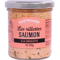 RILLETTES SAUMON CIBOULETTE 170G