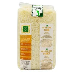 RIZ LONG GRAIN BLANC 1KG
