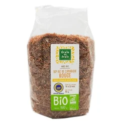 RIZ ROUGE BIO CAMARGUE IGP 500G