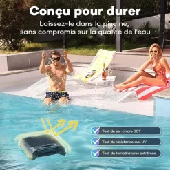 Robot écumeur de surface sans fil Aiper ecosurfer S2