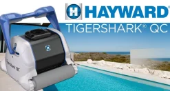 ROBOT DE PISCINE FILAIRE TIGERSHARK MOUSSES HAYWARD