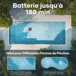 ROBOT DE PISCINE SANS FIL N1 MAX AIPER