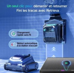 ROBOT DE PISCINE SANS FIL S2 SOLAR WYBOT