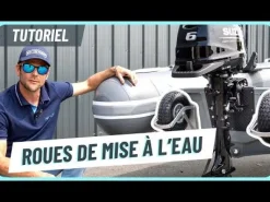 Roues de mise à l'eau rétractables en aluminium - 3D Tender