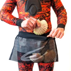 Sac chasse sous-marine porte-coquillages Ceinture EPSEALON