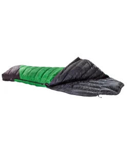 SAC DE COUCHAGE GRASSHOPPER 400 DUVET LONG - GAUCHE - VERT VALANDRE