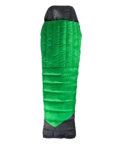 SAC DE COUCHAGE GRASSHOPPER 400 DUVET LONG - GAUCHE - VERT VALANDRE