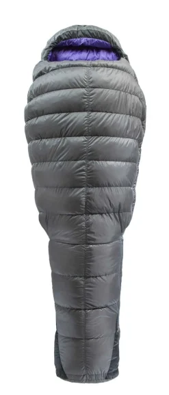 SAC DE COUCHAGE SWING CO 650 GREY/PURPLE MEDIUM - VALANDRE