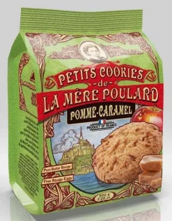 SACHET COOKIES POMME CARAMEL 200G MERE POULARD