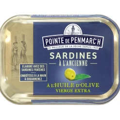 SARDINES A L HUILE D OLIVE 115 GR