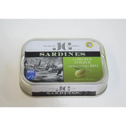 SARDINES A L'HUILE D'OLIVE BIO JG