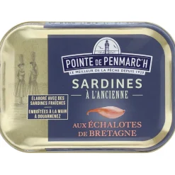 SARDINES AUX ECHALOTES DE BRETAGNE 115G