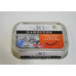 Sardines Piquantes à l'huile d'olive BIO JG