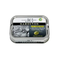 SARDINES SANS ARETES HUIL OLIV BIO 115G
