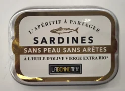 SARDINES SANS PEAU & ARETES HO BIO 100G FERRIGNO