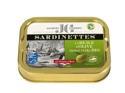 SARDINETTES A L'HUILE D'OLIVE BIO JG