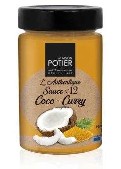 SAUCE COCO CURRY 180G POTIER MAISON POTIER