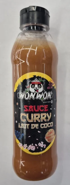 SAUCE CURRY LAIT DE COCO 250G