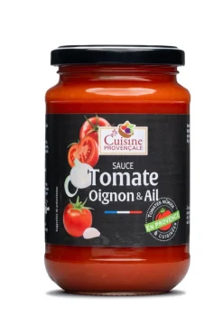 SAUCE TOMATE OIGNON AIL 340G CP LA CUISINE PROVENCALE