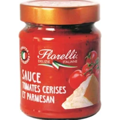 SAUCE TOMATES CERISES ET PARMESAN 250G FLORELLI