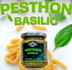 SAUCES CHAUDES PESTHON BASILIC 180G NAUTILUS