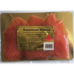 SAUMON FUMÉ FICELLE NORVÈGE 3/4 TR 150G