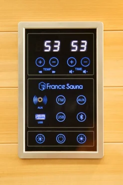 SAUNA INFRAROUGE APOLLON 2 À 3 PLACES