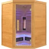 SAUNA INFRAROUGE PUREWAVE 3 PLACES ANGULAIRE