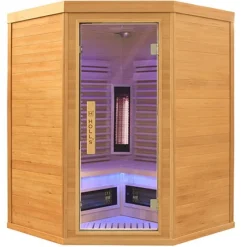 SAUNA INFRAROUGE PUREWAVE 3 PLACES ANGULAIRE