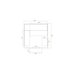 SAUNA VAPEUR GAIA NOVA 6 PLACES