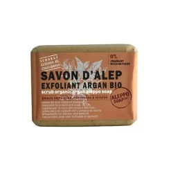 SAVON ALEP EXFOLIANT ARGAN BIO 100GR - ALEPPO SOAP