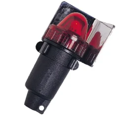 Set de 3 feux de secours "Emergency". lumière rouge. verte et blanche 130X54 mm