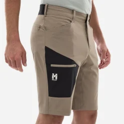 Short de randonnée Homme WANAKA STRETCH SHORT III M DORITE/BLACK MILLET