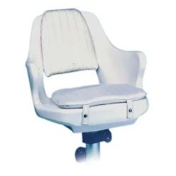 Siège bateau en polyéthylène - coque + coussins
