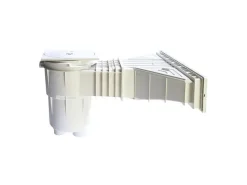 Skimmer miroir XXL pour piscine liner et béton
