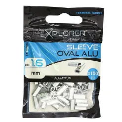 SLEEVES OVAL ALUMINIUM | EXPLORER TACKLE