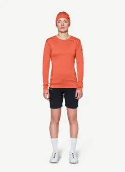 Sous-vêtement Merinos femme BREEZE MERINO 150 SHIRT WMN CORAL DEVOLD