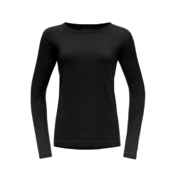 Sous-vêtement Merinos Femme BREEZE PLUS MERINO 200 SHIRT WMN BLACK DEVOLD