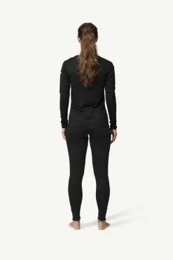 Sous-vêtement Merinos Femme BREEZE PLUS MERINO 200 SHIRT WMN BLACK DEVOLD