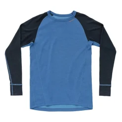 Sous-vêtement Merinos Homme DUO ACTIVE MERINO 205 SHIRT MAN BLUE/INK DEVOLD