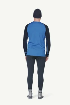 Sous-vêtement Merinos Homme DUO ACTIVE MERINO 205 SHIRT MAN BLUE/INK DEVOLD