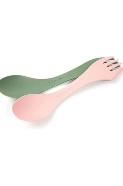Spork Original - 2-pack - sandygreen/dustypink LIGHT MY FIRE