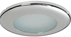 Spot LED Capella poli miroir blanc